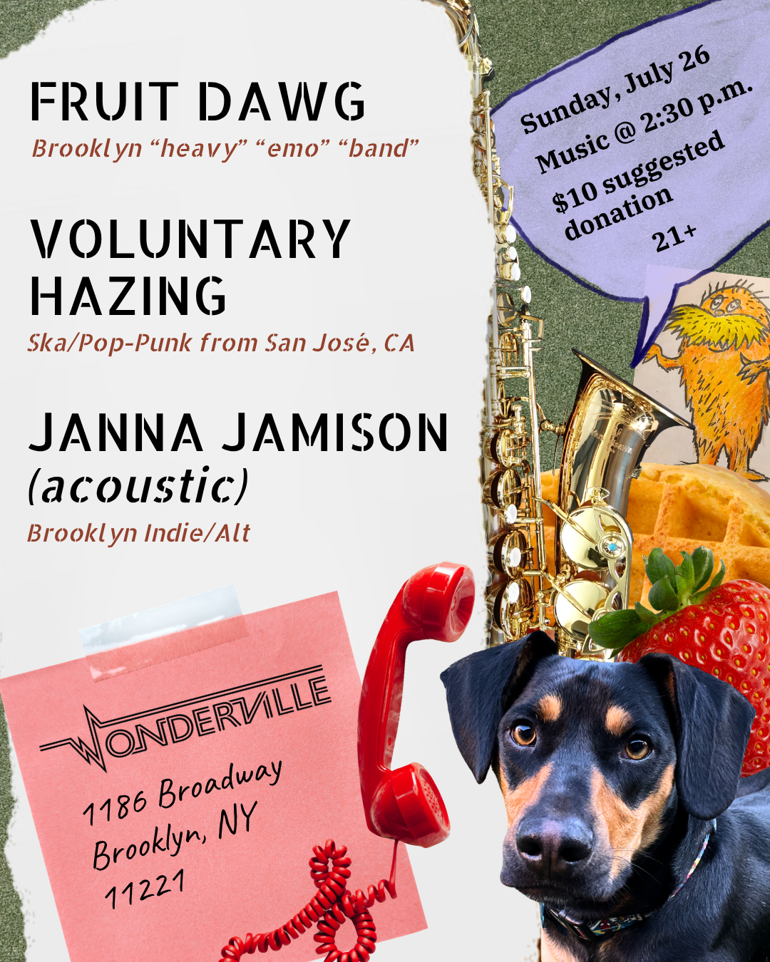 邦楽 DOGGIES febb knzz grow around J-SCHEME Emo, Ska, Indie, Etc. - A Matinee Show with fruit dawg, Voluntary